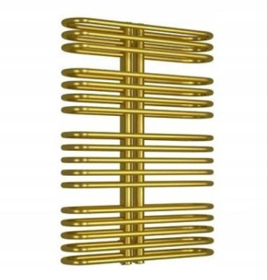 Grzejnik Łazienkowy Twist 1350/550 Kolor Złoty