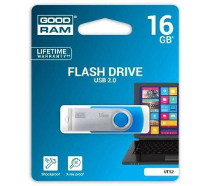 Pendrive 16GB GOODRAM USB 2.0 Twister niebieski