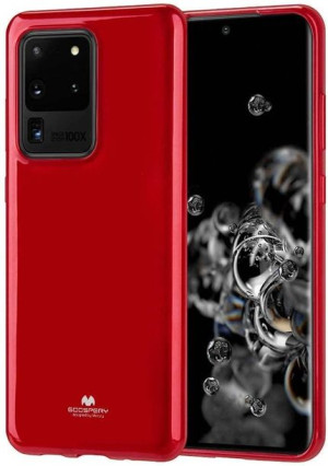 Etui SAMSUNG GALAXY S20 ULTRA Jelly Case Mercury silikonowe czerwone