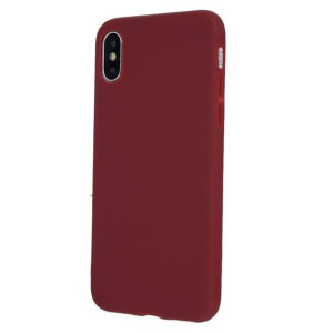 Etui HUAWEI P20 LITE Back Żel Matt burgundowe