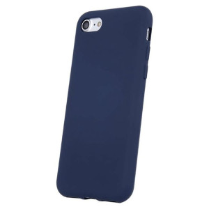 Etui MOTOROLA MOTO E7 POWER Silicone case elastyczne silikonowe granatowe