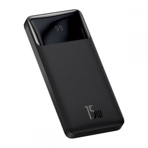 Power Bank BASEUS 10000mAh Bipow 15W Digital Display Power-Bank czarne