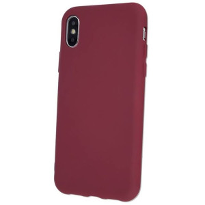 Etui HUAWEI P30 LITE Silicone case elastyczne silikonowe burgundowe
