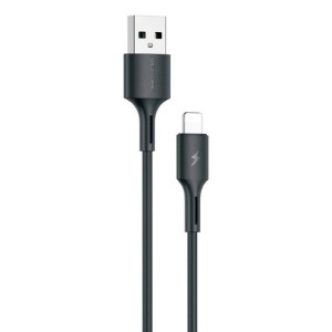 WK Design YouPin kabel przewód USB - Lightning 3A Power Delivery 1m czarny