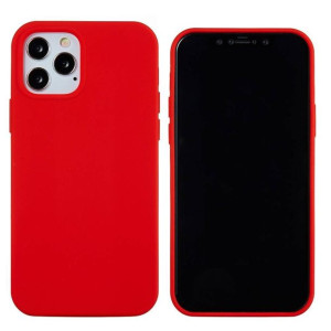 Etui IPHONE 13 PRO MAX Silicone case elastyczne silikonowe czerwone