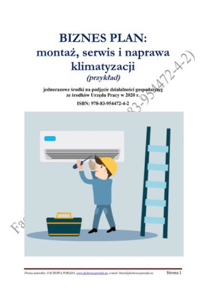 BIZNESPLAN montaż, serwis i naprawa klimatyzacji 2020