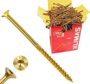Wkręty Cisielskie Stożkowe Torx 6x160 100szt
