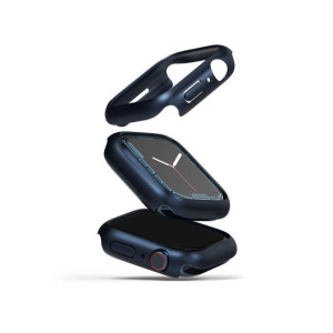 Ringke osłonka Slim 2-PACK APPLE WATCH 7 (41 MM) transparentna i metallic b