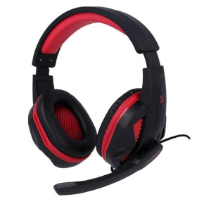 Maxlife Gaming słuchawki przewodowe MXGH-100 nauszne jack 3,5mm czarne