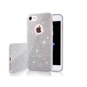 Nakładka Glitter 3in1 do Samsung Galaxy A72 4G / A72 5G srebrna