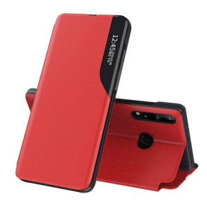 Etui Smart View do Samsung Galaxy A72 4G / A72 5G czerwony