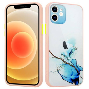 Mx Aquarelle Iphone 11 Pro Niebiesko-biały / Navy-white