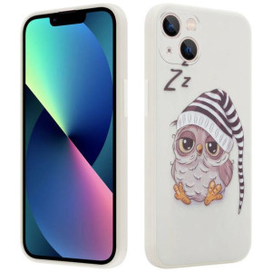 Mx Owl Sleepy Iphone 13 Beige / Beżowy