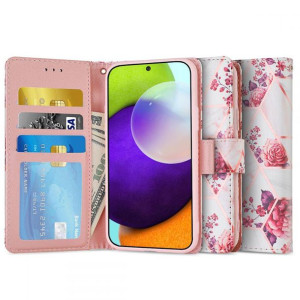 Tech-protect Wallet Galaxy A52 / A52s Floral Rose
