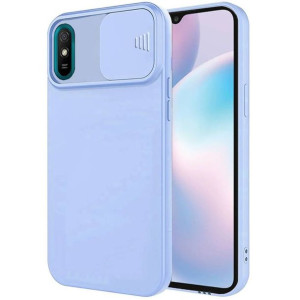 Etui XIAOMI REDMI 9A Silikonowe z Osłoną na Aparat Nexeri Silicone Lens jas
