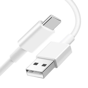 Kabel USB na USB Typ C QC3.0 3A 1m Fast do Xiaomi biały