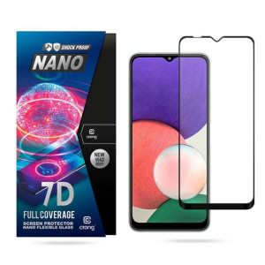 Crong 7D Nano Flexible Glass – Niepękające szkło hybrydowe 9H na cały ekran