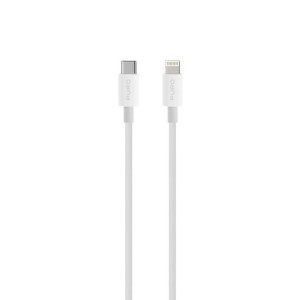 PURO Kabel połączeniowy USB-C / Lightning MFi 0,5m (biały)