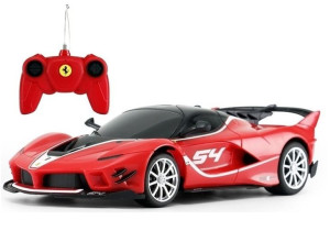 Auto R/c Ferrari Rastar 1:24 Czerwone Na Pilota