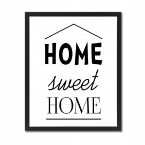 Napisy na ścianę Home Dom Nowoczesne Plakaty DUŻE