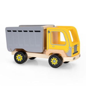 Drewniana Wywrotka Śmieciarka Ciężarówka Ecotoys
