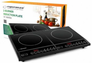 Kuchenka Płyta Indukcyjna Dwupalnikowa Elektryczna