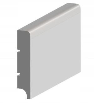 Biała Listwa Przypodłogowa Mdf Wilgocioodporna 8cm