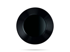 Talerz płytki 25 cm czarny HARENA LUMINARC