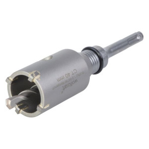Otwornica Sds-plus 40 Mm Wolfcraft Kompletna