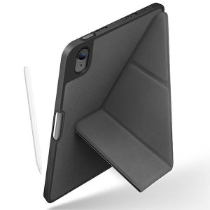 Etui UNIQ Transforma Apple iPad mini 2021 (6. generacji) Antimicrobial szar