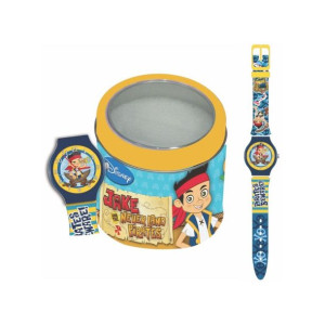 Zegarek Dziecięcy WALT DISNEY KID WATCH JAKE THE PIRATE – Tin box