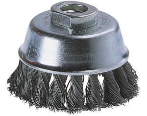 Szczotka Doczołowa 65 Mm Wolfcraft Drut Splatany M14