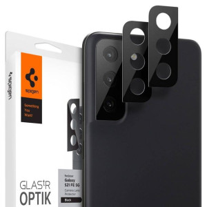 Osłona Aparatu Spigen Optik.tr Camera Protector 2-pack Galaxy S21 Fe Black