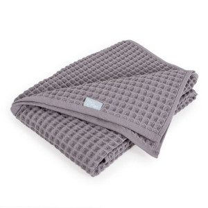 CEBA 843-303-260 Kocyk dziecięcy Waffle Line Ash 90x90