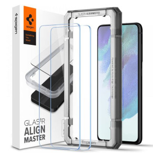 Szkło hartowane SPIGEN ALM GLAS.TR 2-PACK SAMSUNG S21 FE