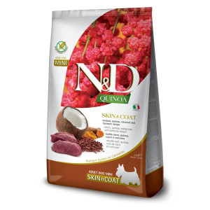 Farmina N&D Quinoa Skin & Coat Venison & Coconut Karma Dla Dorosłych Psów M