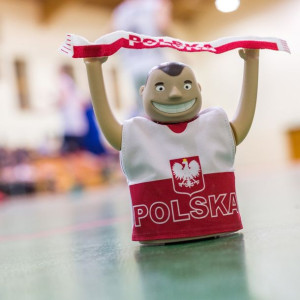 Solarny KIBIC POLSKA, gadżet dla kibica