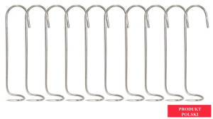 Hak wędzarniczy wkręcany 10szt 180mm 3mm wędzenie