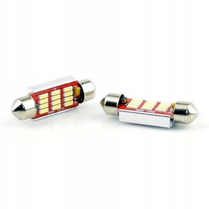 Żarówki Podświetlenia Tablicy Led 39mm Smd Canabus