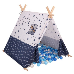 SELONIS Namiot Tipi TEEPEE Domek DLA DZIECI 400 Piłeczek
