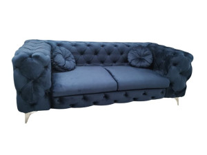 Duża Sofa COCO styl Chesterfield pikowana