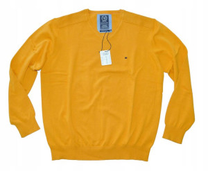 STATE OF ART Sweter v-neck bawełna