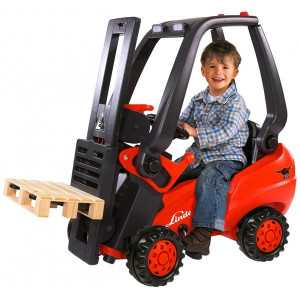 BIG Wózek Widłowy Na Pedały Linde Forklift
