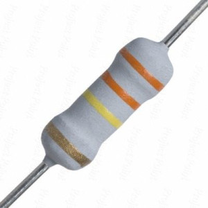 2x Rezystor 330k 1W 5%