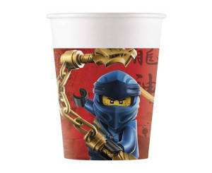 Kubeczki papierowe Lego Ninjago 200 ml 8 szt. Godan