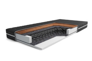 Materac BONUM Bonell + Kokos 120x190 PRODUCENT Transport NA KAŻDY WYMIAR