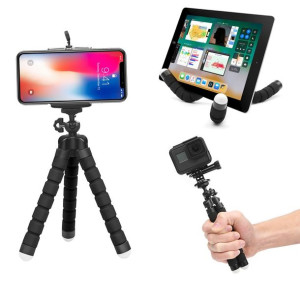 Monopod Statyw Uchwyt Selfie Tripod Giętki Kolory