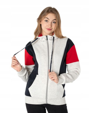 Bluza Dresowa Damska Sportowa Rozsuwana 58415-1 L