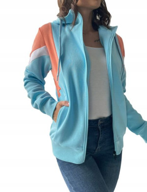 Ciepła Bluza Bawełniana Damska Dresowa 58417-1 XXL