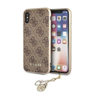 Oryginalne Etui IPHONE X / XS Guess Hardcase 4G Charms Collection (GUHCPXGF